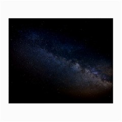 Cosmos Dark Hd Wallpaper Milky Way Small Glasses Cloth (2 Sides) by Ket1n9