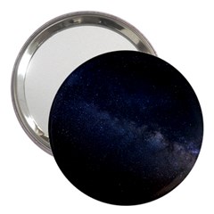 Cosmos Dark Hd Wallpaper Milky Way 3  Handbag Mirrors by Ket1n9