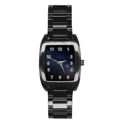 Cosmos Dark Hd Wallpaper Milky Way Stainless Steel Barrel Watch by Ket1n9