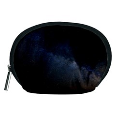 Cosmos Dark Hd Wallpaper Milky Way Accessory Pouch (medium) by Ket1n9