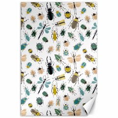 Insect Animal Pattern Canvas 24  X 36  by Ket1n9