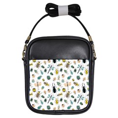 Insect Animal Pattern Girls Sling Bag by Ket1n9