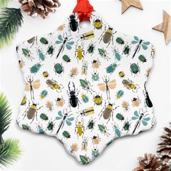 Insect Animal Pattern Ornament (snowflake) by Ket1n9