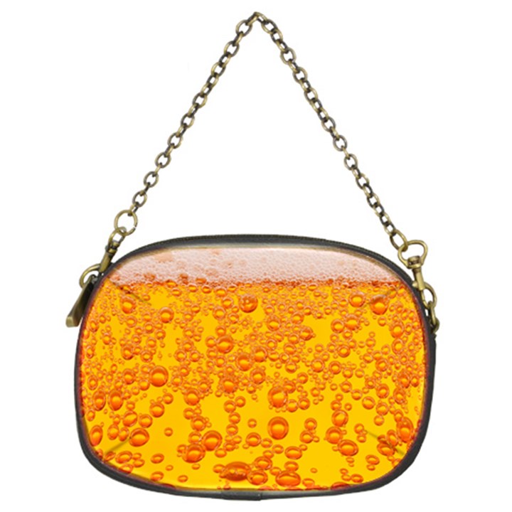 Beer Alcohol Drink Drinks Chain Purse (Two Sides)