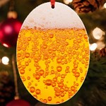 Beer Alcohol Drink Drinks UV Print Acrylic Ornament Oval Front