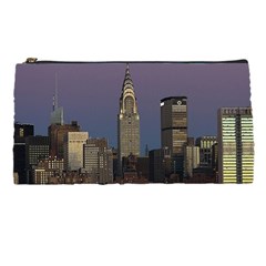 Skyline City Manhattan New York Pencil Case by Ket1n9