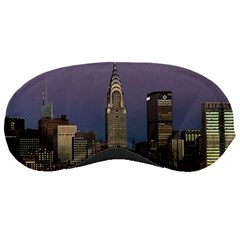 Skyline City Manhattan New York Sleep Mask by Ket1n9