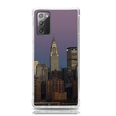 Skyline City Manhattan New York Samsung Galaxy Note 20 Tpu Uv Case by Ket1n9