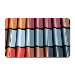 Shingle Roof Shingles Roofing Tile Magnet (rectangular) by Ket1n9