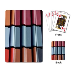 Shingle Roof Shingles Roofing Tile Playing Cards Single Design (rectangle) by Ket1n9