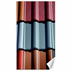 Shingle Roof Shingles Roofing Tile Canvas 40  X 72  by Ket1n9