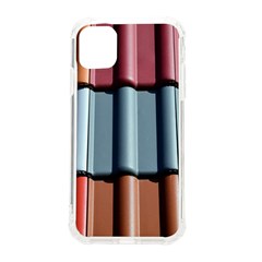 Shingle Roof Shingles Roofing Tile Iphone 11 Tpu Uv Print Case by Ket1n9