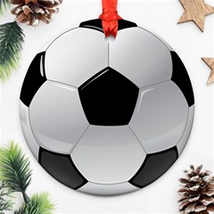 Soccer Ball Ornament (round) by Ket1n9