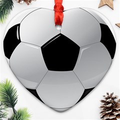 Soccer Ball Ornament (heart) by Ket1n9