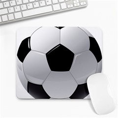 Soccer Ball Large Mousepad by Ket1n9