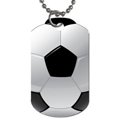 Soccer Ball Dog Tag (one Side) by Ket1n9