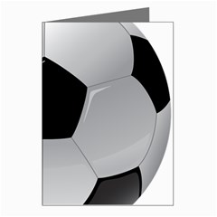 Soccer Ball Greeting Cards (pkg Of 8) by Ket1n9