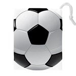 Soccer Ball Drawstring Pouch (4XL) Front