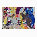 Graffiti Mural Street Art Painting Postcard 4 x 6  (Pkg of 10) Front