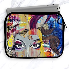 Graffiti Mural Street Art Painting Apple Ipad 2/3/4 Zipper Cases by Ket1n9