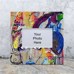 Graffiti Mural Street Art Painting White Box Photo Frame 4  X 6  by Ket1n9