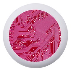 Pink Circuit Pattern Dento Box With Mirror by Ket1n9