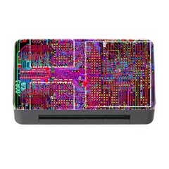 Technology Circuit Board Layout Pattern Memory Card Reader With Cf by Ket1n9