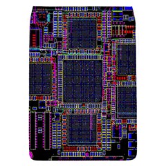 Cad Technology Circuit Board Layout Pattern Removable Flap Cover (l) by Ket1n9