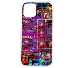 Technology Circuit Board Layout Pattern Iphone 12 Pro Max Tpu Uv Print Case by Ket1n9