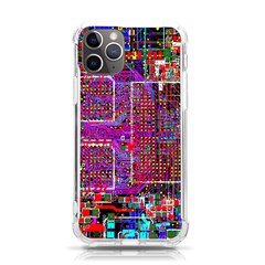 Technology Circuit Board Layout Pattern Iphone 11 Pro 5 8 Inch Tpu Uv Print Case by Ket1n9