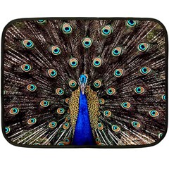 Peacock Fleece Blanket (mini) by Ket1n9