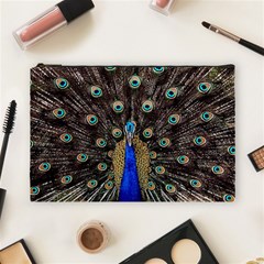 Peacock Cosmetic Bag (large) by Ket1n9