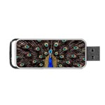 Peacock Portable USB Flash (Two Sides) Front