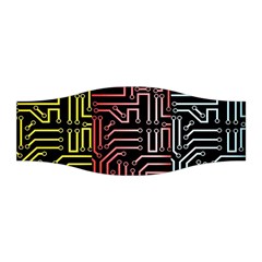 Circuit Board Seamless Patterns Set Stretchable Headband