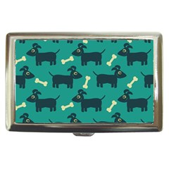 Happy Dogs Animals Pattern Cigarette Money Case by Ket1n9