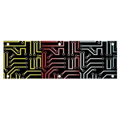 Circuit Board Seamless Patterns Set Banner And Sign 6  X 2  by Ket1n9