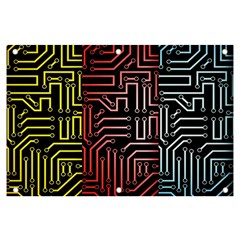 Circuit Board Seamless Patterns Set Banner And Sign 6  X 4  by Ket1n9