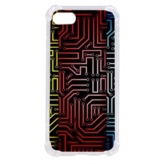 Circuit Board Seamless Patterns Set Iphone Se by Ket1n9