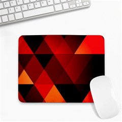 Abstract Triangle Wallpaper Small Mousepad by Ket1n9