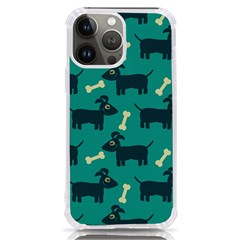 Happy Dogs Animals Pattern Iphone 13 Pro Max Tpu Uv Print Case by Ket1n9