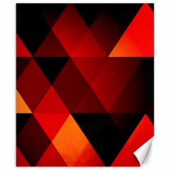 Abstract Triangle Wallpaper Canvas 8  X 10  by Ket1n9