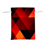 Abstract Triangle Wallpaper Lightweight Drawstring Pouch (S) Front