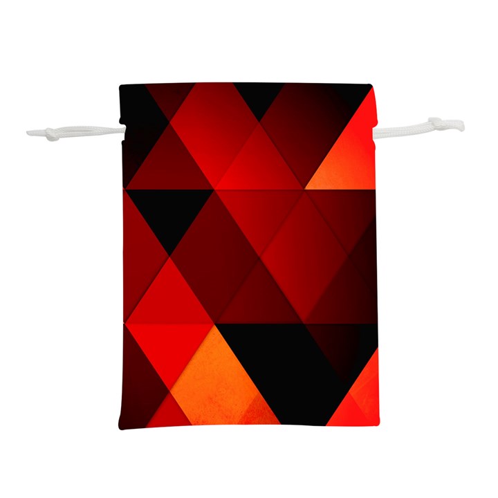 Abstract Triangle Wallpaper Lightweight Drawstring Pouch (S)