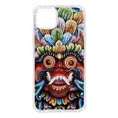 Wood Sculpture Bali Logo Iphone 14 Plus Tpu Uv Print Case by Ket1n9