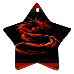 Dragon Ornament (star) by Ket1n9