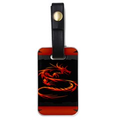 Dragon Luggage Tag (one Side) by Ket1n9