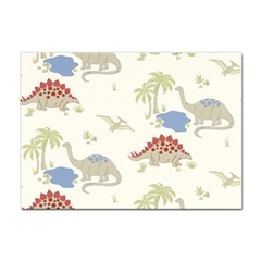 Dinosaur Art Pattern Sticker A4 (10 Pack) by Ket1n9