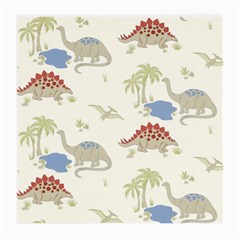 Dinosaur Art Pattern Medium Glasses Cloth by Ket1n9