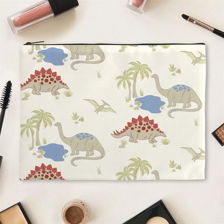 Dinosaur Art Pattern Cosmetic Bag (XL)