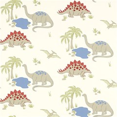 Dinosaur Art Pattern Play Mat (square) by Ket1n9